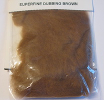 ������� Superfine dry fly dub brown 